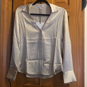 New unworn Billie The Label beige Angelou Top